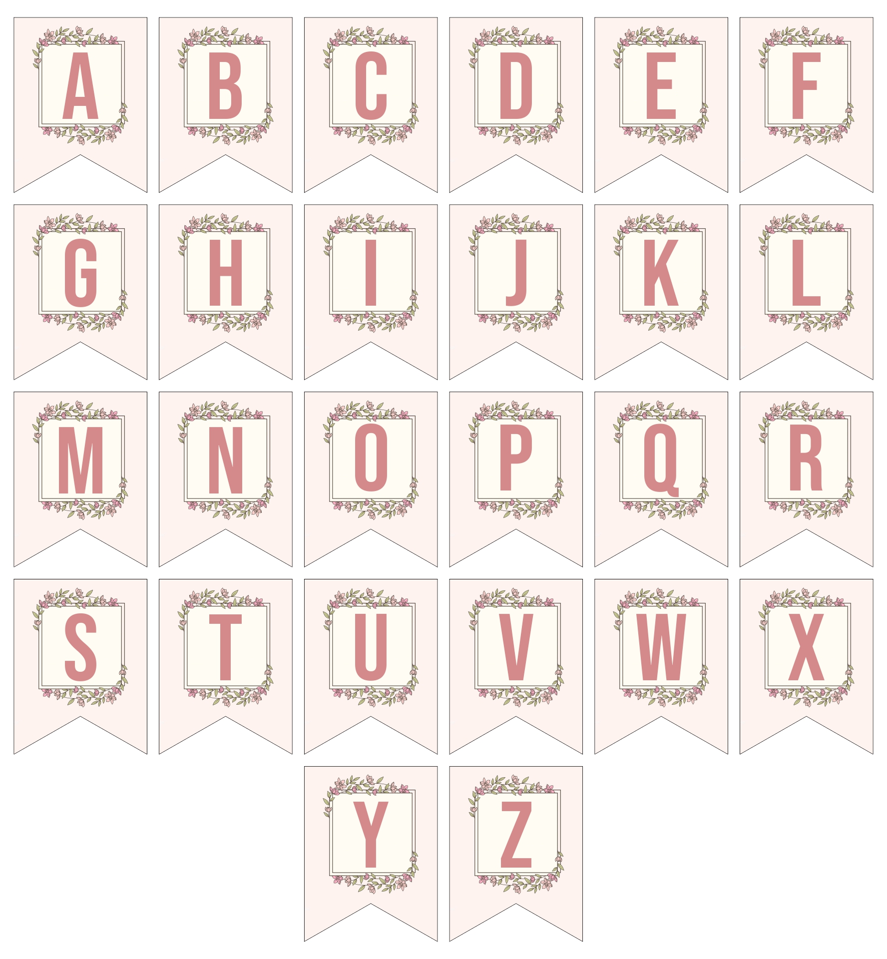 Large  Letters DIY